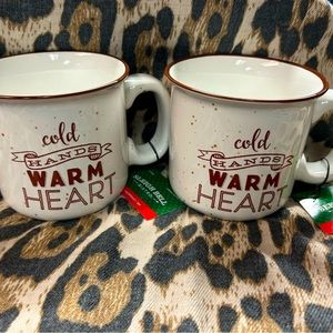 NWT holiday mugs